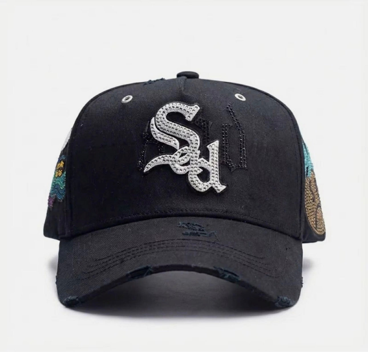 Dandy Hats X Sad Boyz Junior H Psicodélica snapback caps